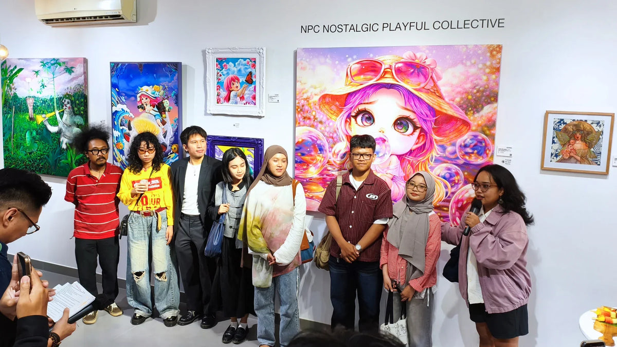 Antusiasme Pengunjung Warnai Tour Opening Pameran “IT’S Y(O)UR TIME!” di 2Madison Gallery