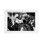 Art Nouveau painting titled "Nocturne" by Gabrielle Andhita at 2Madison Gallery. Part of Contemporary art Indonesia, Gallery Jakarta, and Affordable art Asia.