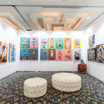 An expressive Neo-Expressionism Art acrylic artwork by M Medik at 2Madison Gallery. This artwork represents Contemporary Art Indonesia within the Art Gallery Jakarta and Asian Gallery scene.