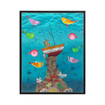 An expressive Neo-Expressionism Art acrylic artwork titled "Hope" by M Medik at 2Madison Gallery. This artwork represents Contemporary Art Indonesia within the Art Gallery Jakarta and Asian Gallery scene.