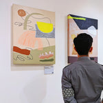 Abstract Expressionism Art painting titled "Chasing the Sunset" by Mardina Rahayu at 2Madison Gallery. Part of Art Indonesia and Contemporary art Asia, this work represents Affordable art Asia.