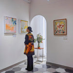 An Abstract Expressionism Art painting titled "Traces of Fading Memories" by Mardina Rahayu at 2Madison Gallery. Featured in Art Gallery Jakarta and Indonesian Gallery, this piece represents Contemporary art Asia. 