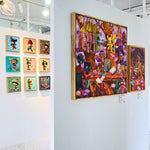 A Pop Surrealism painting titled "Mickey" by Loyong Budi Harjo at 2Madison Gallery. Featured in Asian Gallery and Art Gallery Indonesia, this work represents Affordable art Asia.