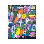 An expressive Neo-Expressionism Art painting titled "The End Is The Beginning #2" by Soni Irawan at 2Madison Gallery. This artwork represents Contemporary Art Indonesia within the Art Gallery Jakarta and South East Asia art scene.