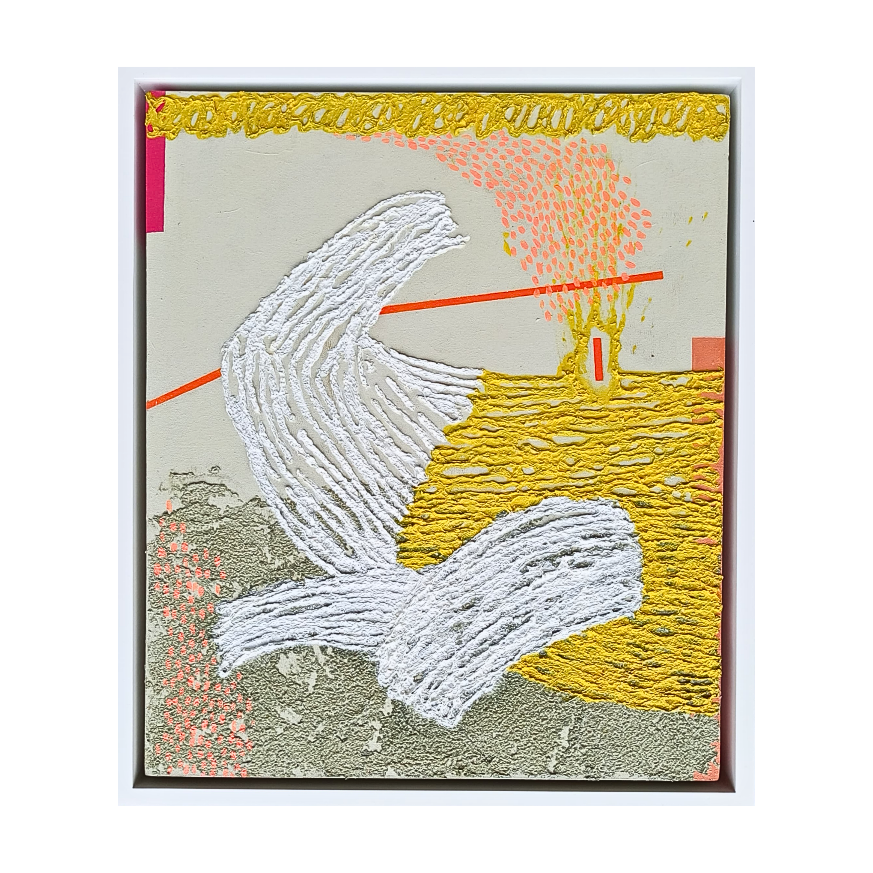 An Abstract Expressionism Art painting titled "Traces of Fading Memories" by Mardina Rahayu at 2Madison Gallery. Featured in Art Gallery Jakarta and Indonesian Gallery, this piece represents Contemporary art Asia.