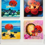 Pop Surrealism painting by Zubaidah at 2Madison Gallery. Part of Art Indonesia and Contemporary art Indonesia, presented in an Asian Gallery context.